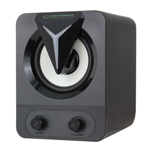 Altoparlanti Esperanza EGS107 2.1 USB LED 5 W Nero