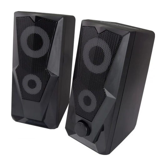 Altoparlanti Esperanza EGS103 2.0 LED neri 6W