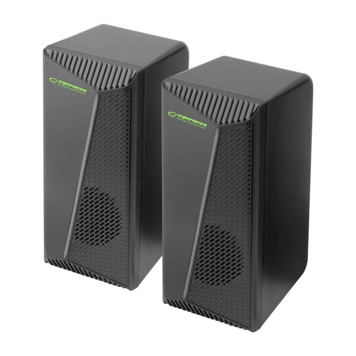 Altoparlanti Esperanza EGS106 2.0 LED Nero 6W