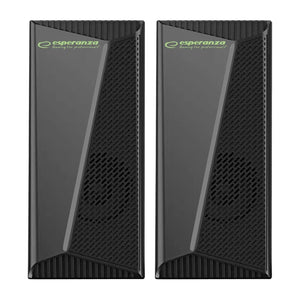 Altoparlanti Esperanza EGS106 2.0 LED Nero 6W