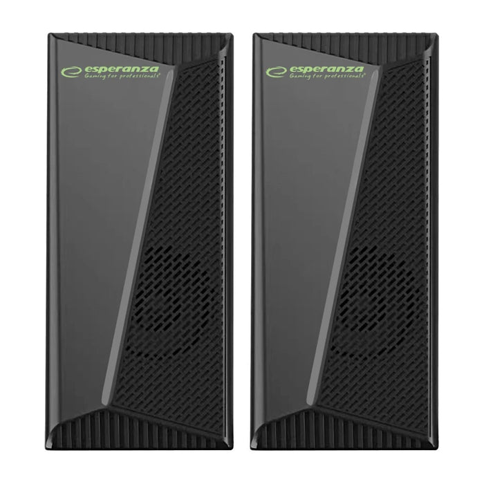 Altoparlanti Esperanza EGS106 2.0 LED Nero 6W