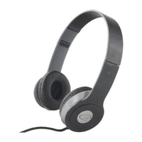 Cuffie/auricolari con filo Esperanza EH145K a fascia per la musica nere