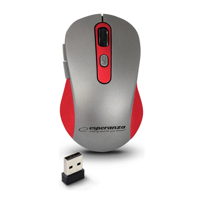 Mouse ottico wireless RF Esperanza EM131R 1600 DPI