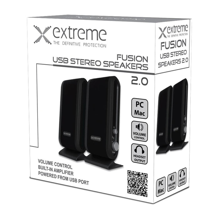 Altoparlanti Extreme XP102 2.0 canali 4 W nero