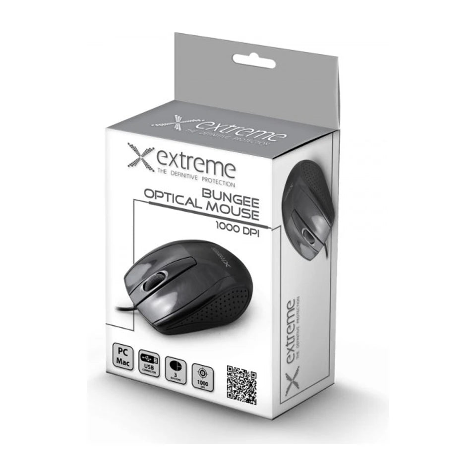 Mouse ottico USB Type-A Extreme XM110K 1000 DPI per destrimani