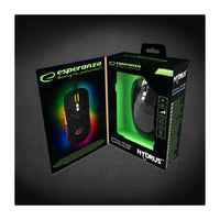 Mouse ottico USB Esperanza EGM702 per destrimani con sensore da 7200 DPI