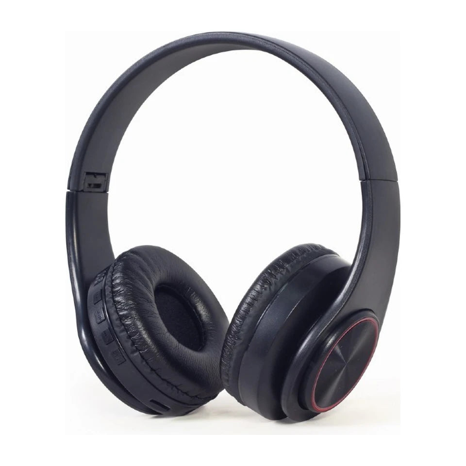 Cuffie/auricolari Gembird BHP-LED-01 Wired & Wireless Head-band Music/Everyday Micro-USB Bluetooth nere