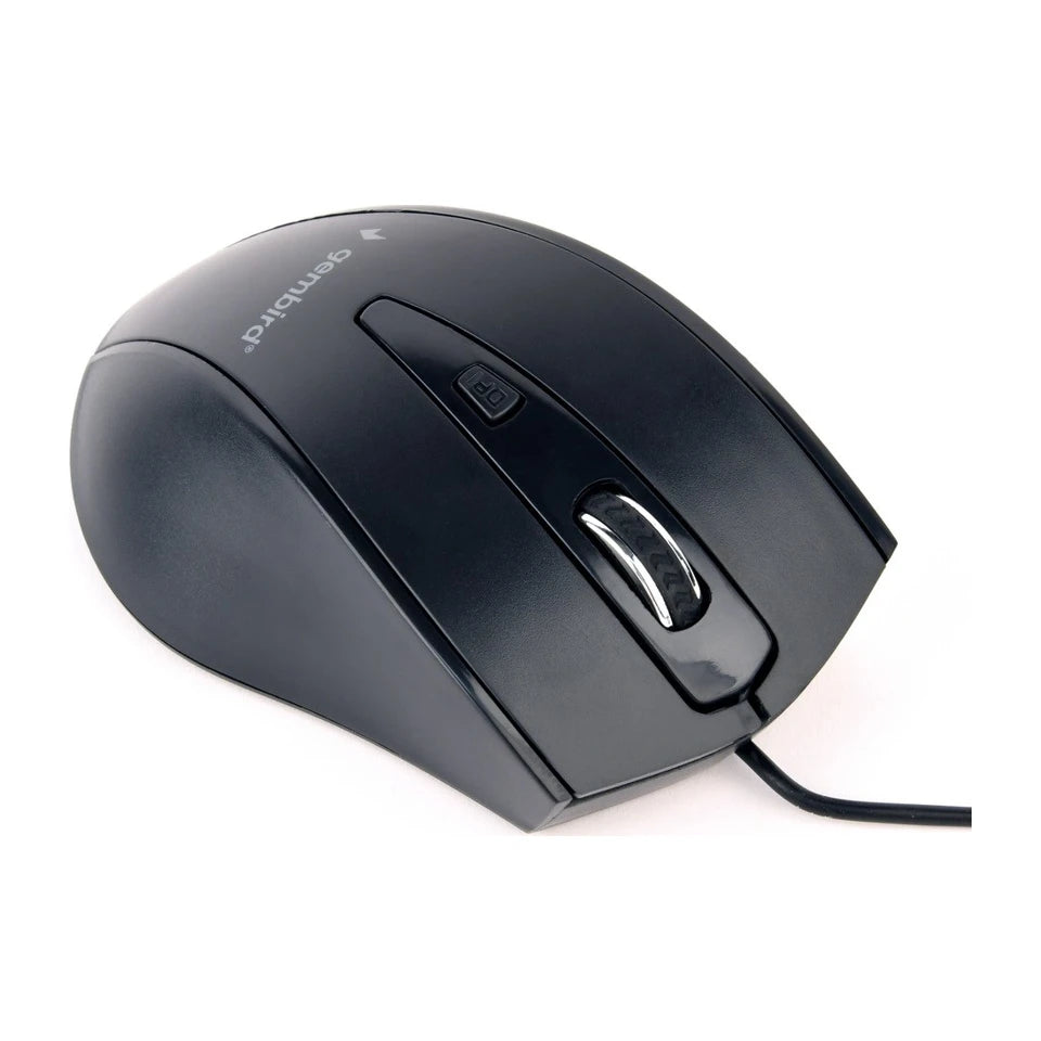 Gembird MUS-4B-02 mouse Ottico USB Destrorso 1200 DPI