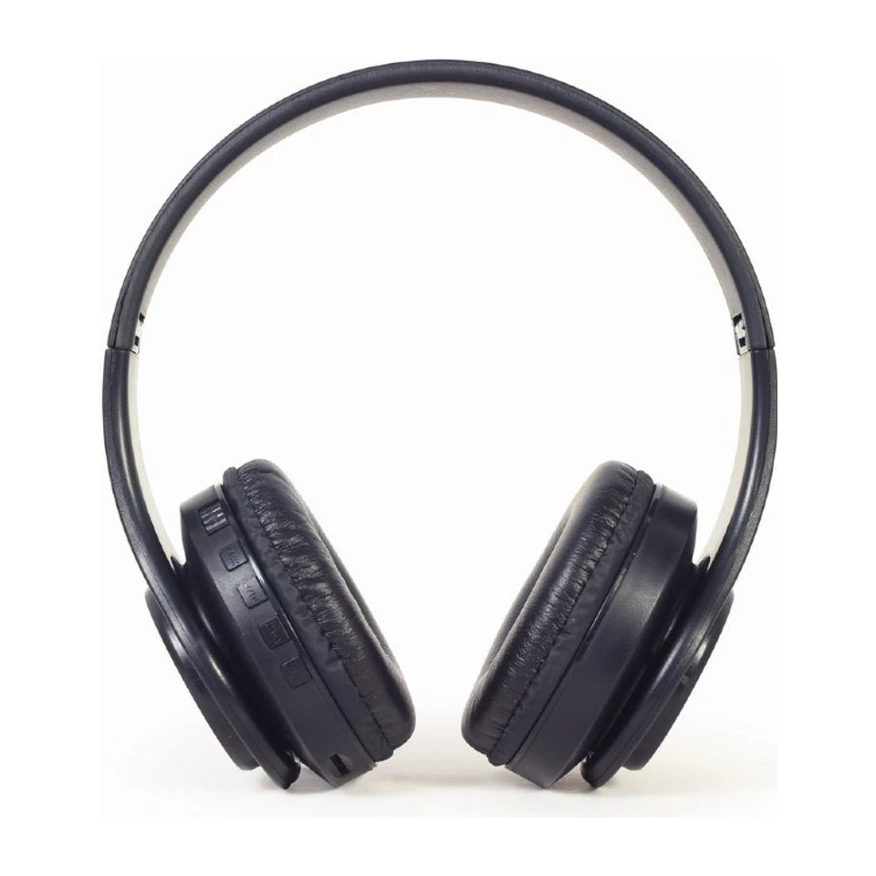 Cuffie/auricolari Gembird BHP-LED-01 Wired & Wireless Head-band Music/Everyday Micro-USB Bluetooth nere
