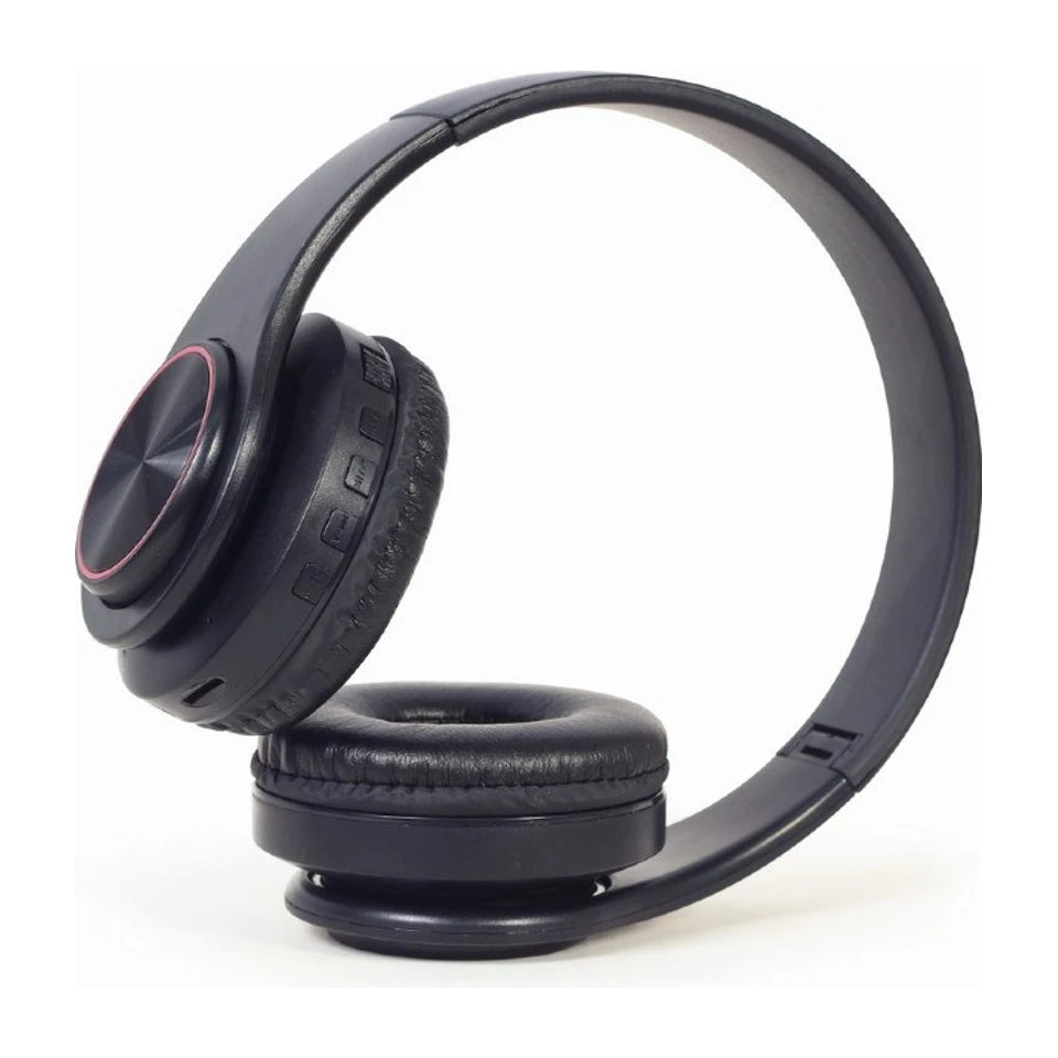 Cuffie/auricolari Gembird BHP-LED-01 Wired & Wireless Head-band Music/Everyday Micro-USB Bluetooth nere
