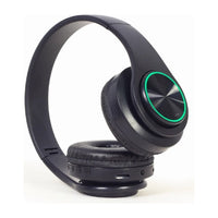 Cuffie/auricolari Gembird BHP-LED-01 Wired & Wireless Head-band Music/Everyday Micro-USB Bluetooth nere