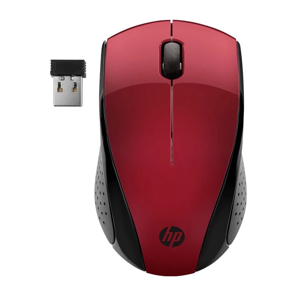 Mouse wireless HP 220 (Rosso tramonto)