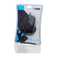 Mouse iBox i005 Ambidestro USB Tipo-A Laser 1600 DPI