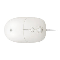 iBOX i011 Seagull mouse ottico con cavo, bianco