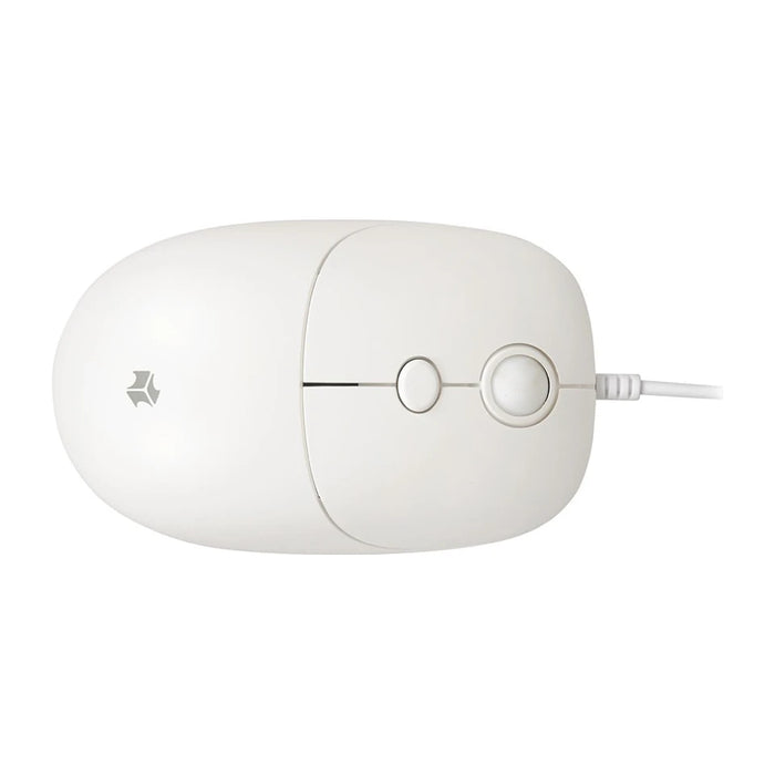 iBOX i011 Seagull mouse ottico con cavo, bianco