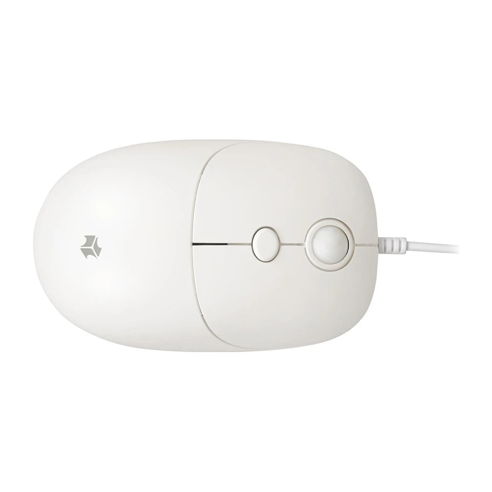 iBOX i011 Seagull mouse ottico con cavo, bianco
