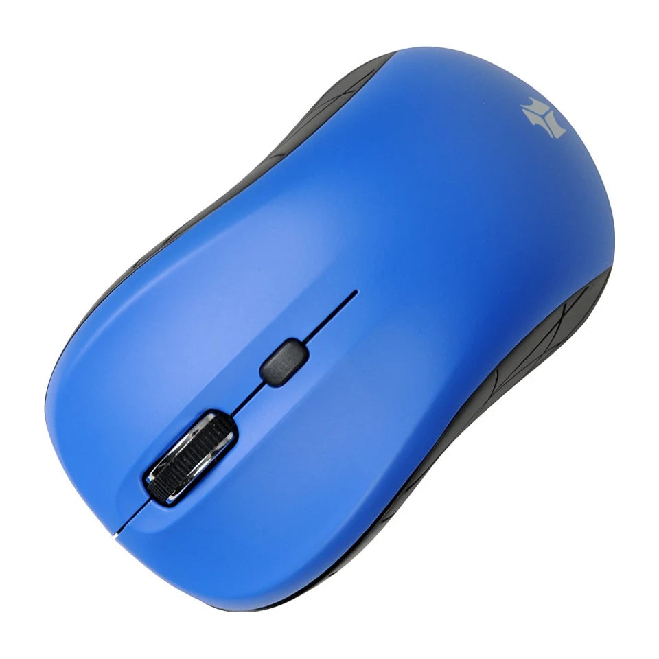 iBOX i009W Rosella mouse ottico wireless, blu