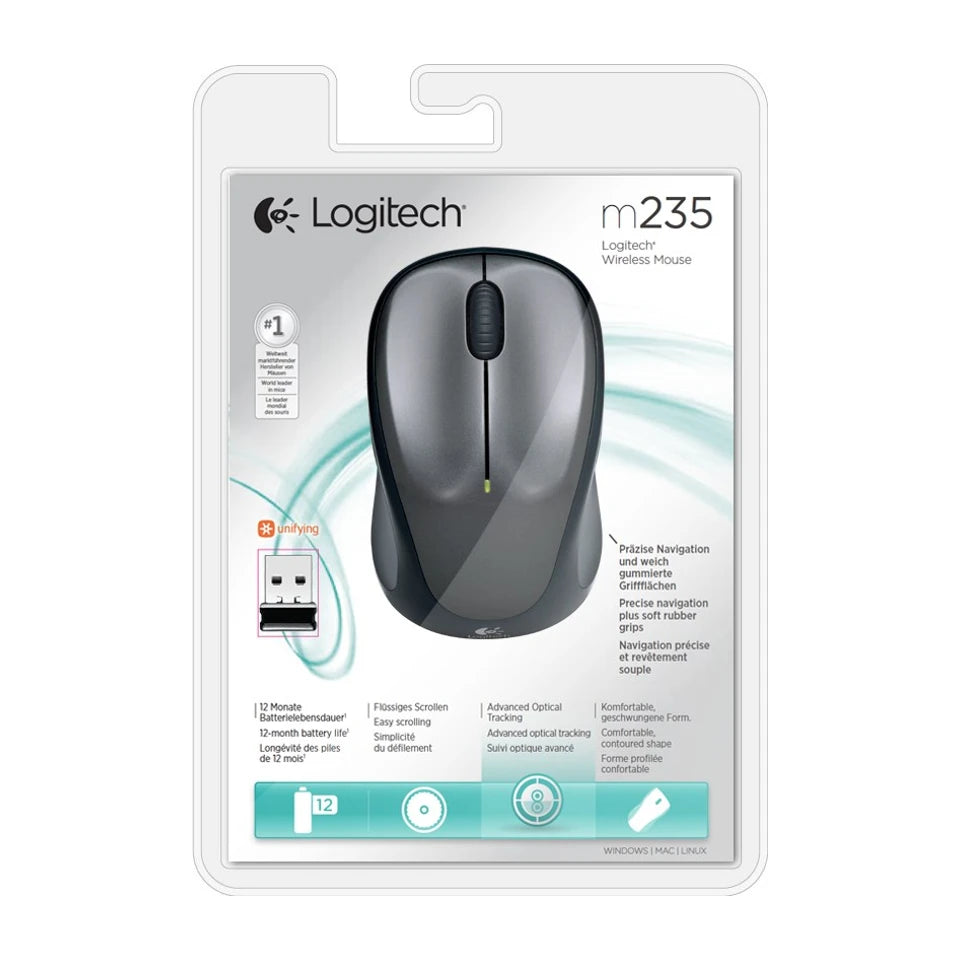 Logitech Mouse Wireless M235