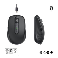 Mouse Logitech MX Anywhere 3S per ufficio Destrorso RF Wireless + Bluetooth Laser 8000 DPI