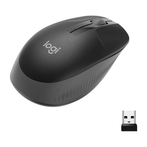 Mouse wireless ottico Logitech M190 a 1000 DPI ambidestro