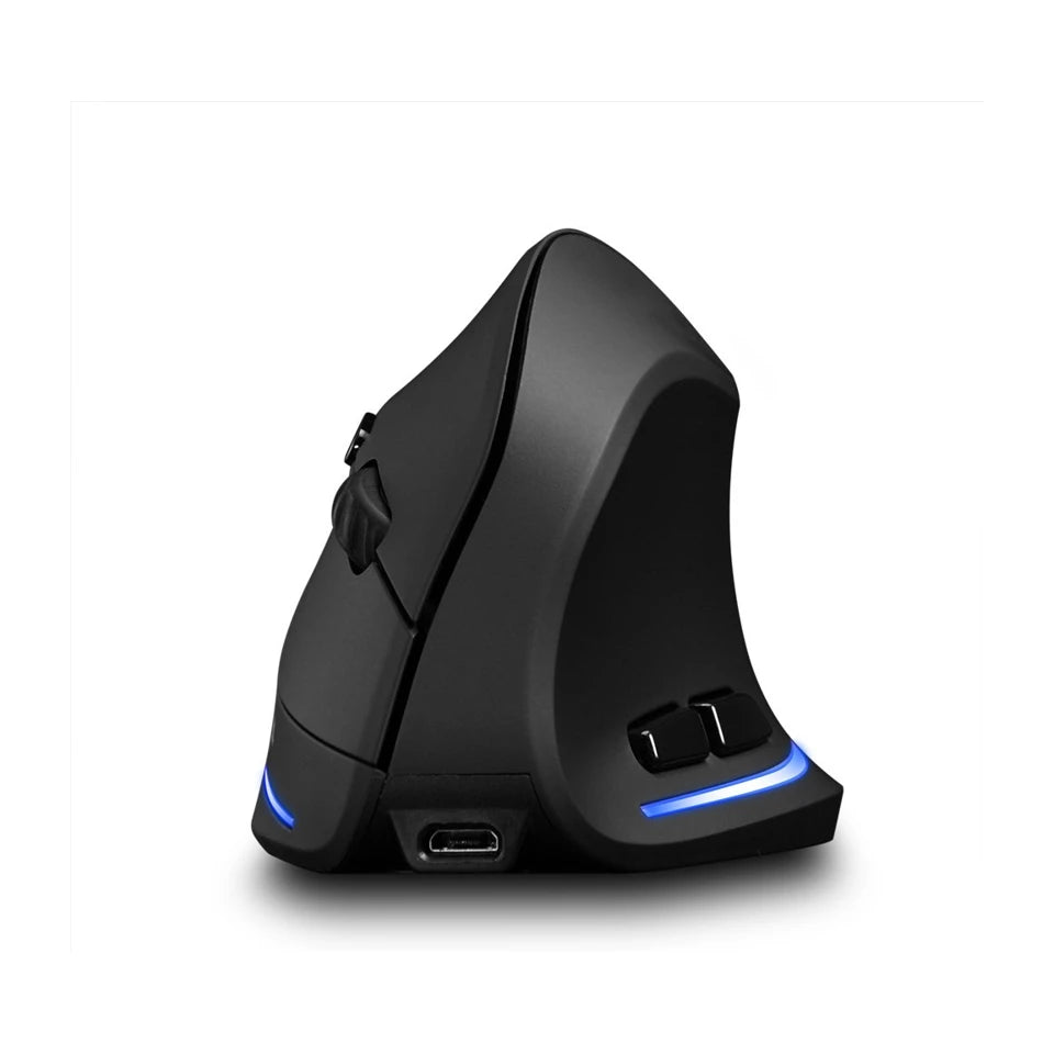 MEDIA-TECH VERTIC RF MT1123 Mouse verticale wireless RF 2400 DPI Nero