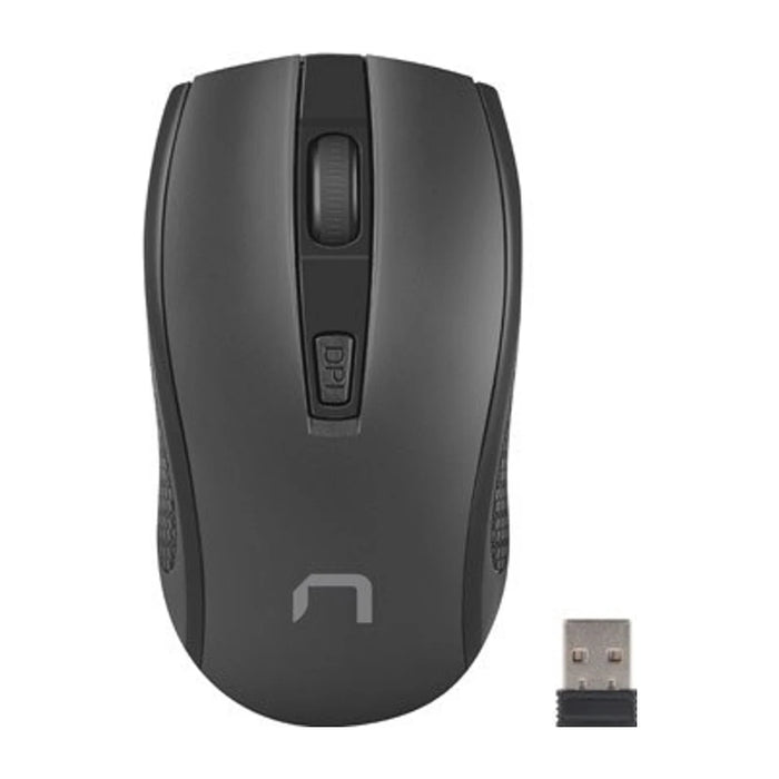 Natec Mouse Ottico Wireless JAY 2 Wireless 2.4 GHz | 1600 DPI | nero