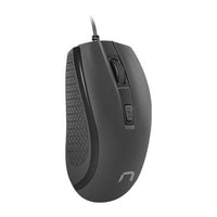 Natec Mouse Ottico HOOPOE 2 1600 DPI, USB, Nero