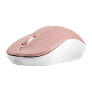 Natec Mouse Wireless Toucan Rosa e Bianco 1600DPI