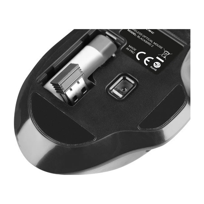 Natec Genesis Blackbird 2 mouse RF Wireless Ottico 1600 DPI