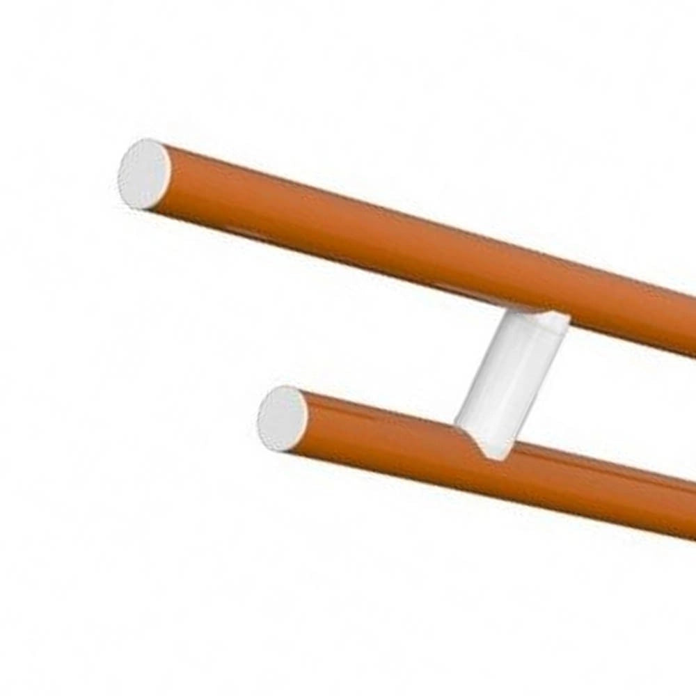 Barra maniglione ribaltabile cm 60 arancio