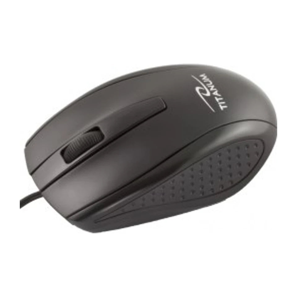 Mouse TITANUM TM110K Ambidestro USB Tipo-A Ottico 1000 DPI