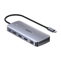 UNITEK HUB ATTIVO USB-C 10GBPS, M.2, HDMI, PD 100W