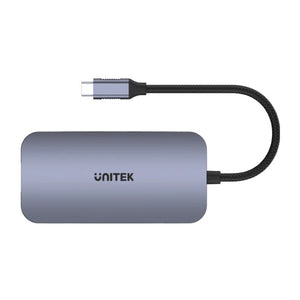 Hub interfaccia USB 3.0 SuperSpeed 5 Gb/s Silver UNITEK D1071A