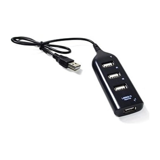 Vakoss TC-234UX hub di interfaccia USB 2.0 nero