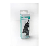 Vakoss TC-234UX hub di interfaccia USB 2.0 nero