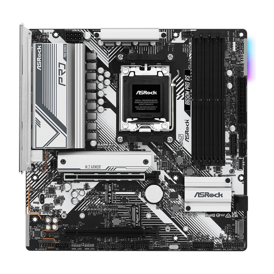 Asrock B650M Pro RS AMD B650 Socket AM5 micro ATX