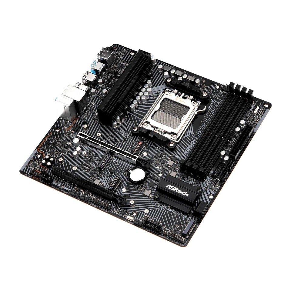 Asrock B650M PG Lightning AMD B650 Socket AM5 micro ATX