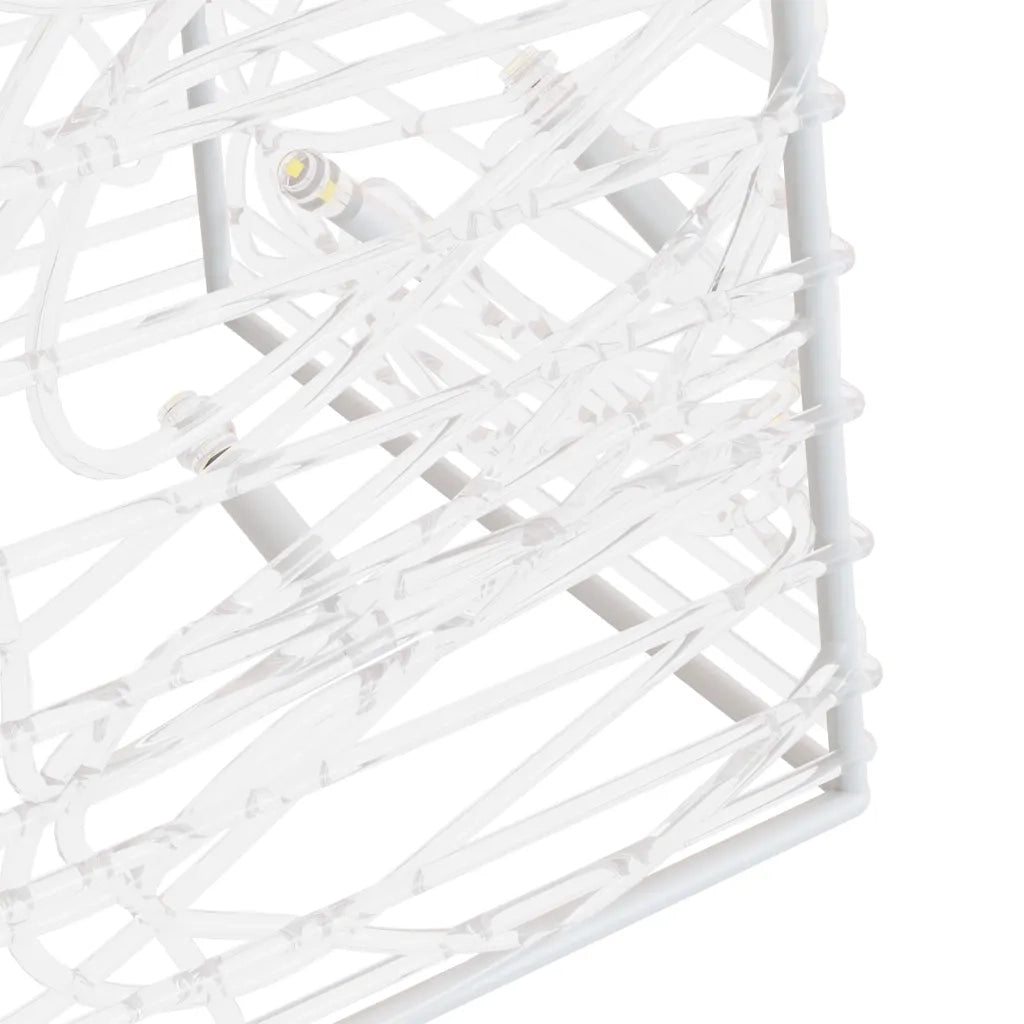 Cono di Luce LED Acrilico Decorativo Bianco Freddo 90 cm CFW8434186