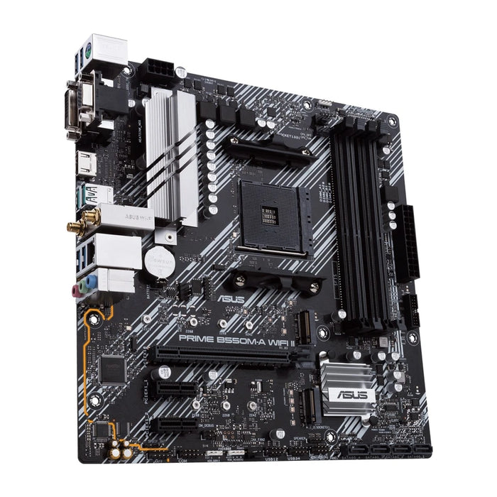 ASUS PRIME B550M-A WIFI II AMD B550 Socket AM4 micro ATX