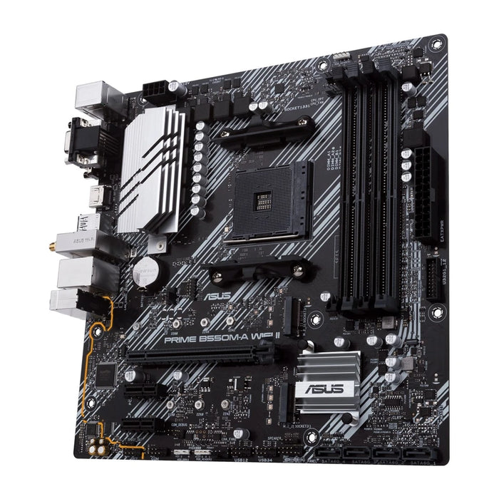 ASUS PRIME B550M-A WIFI II AMD B550 Socket AM4 micro ATX