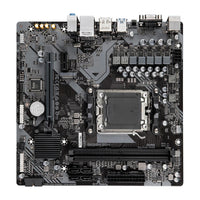 Scheda madre GIGABYTE B650M S2H - Supporta CPU AMD Ryzen 8000, VRM digitale 5+2+2 fasi, fino a 6400MHz DDR5, 1xPCIe 4.0 M.2, LAN GbE, USB 3.2 Gen 1
