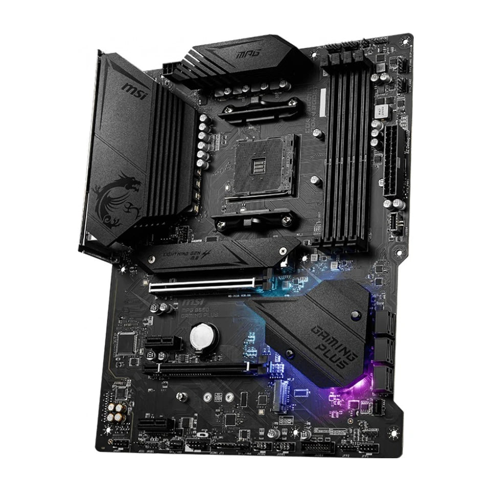 MSI MPG B550 Gaming Plus AMD B550 Socket AM4 ATX