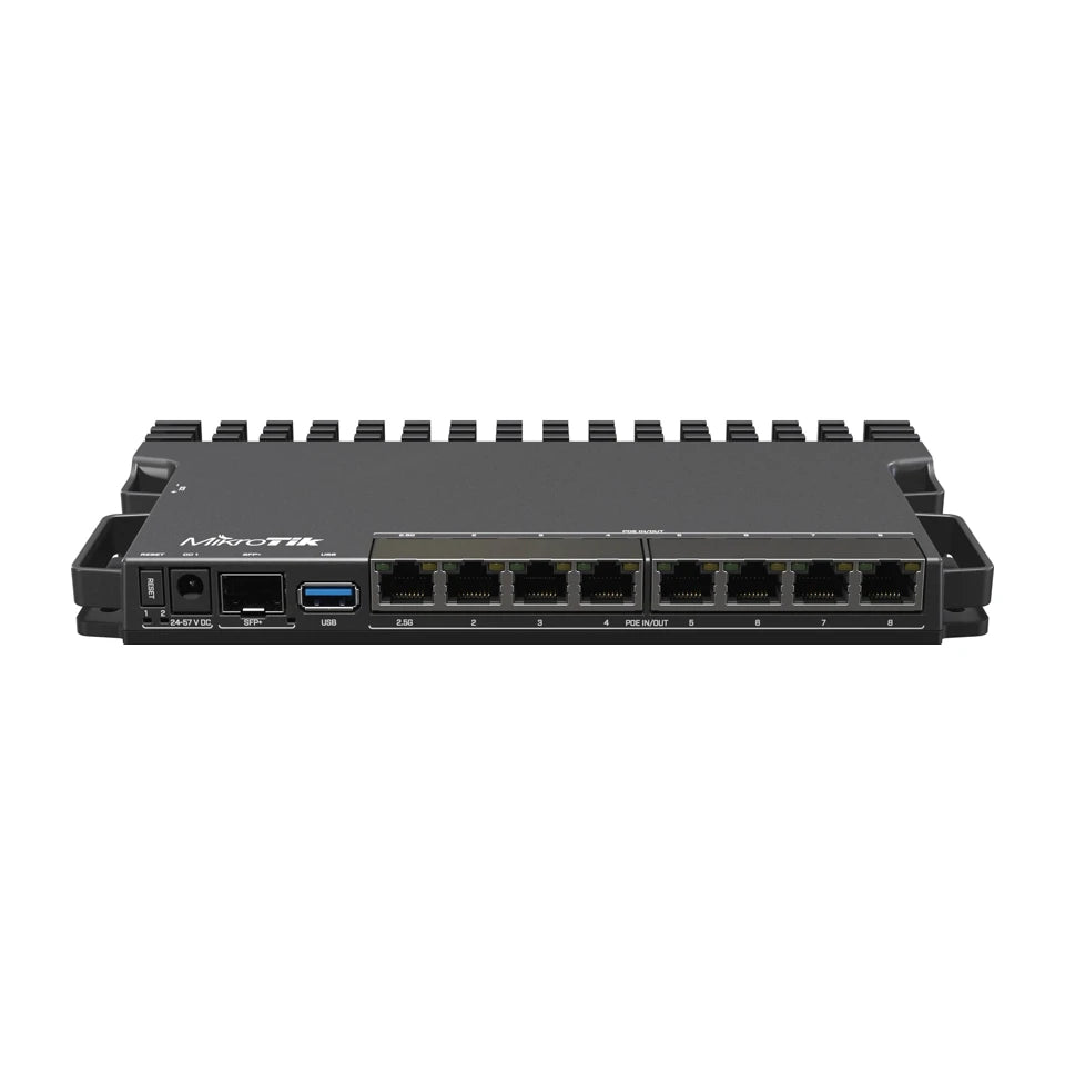 Router cablato Mikrotik RB5009UPR+S+IN 2.5 Gigabit Ethernet, Gigabit Ethernet Nero