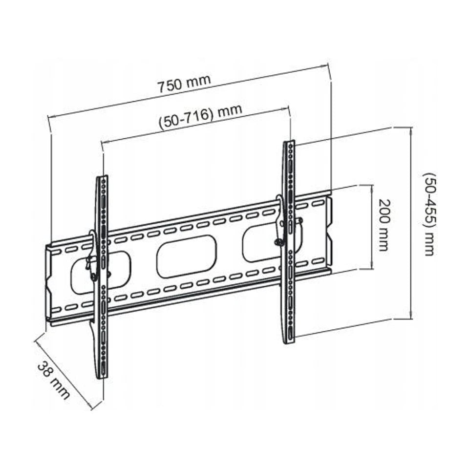 SUPPORTO PER MONITOR LCD MULTIOFFICE 30-50" AR-18