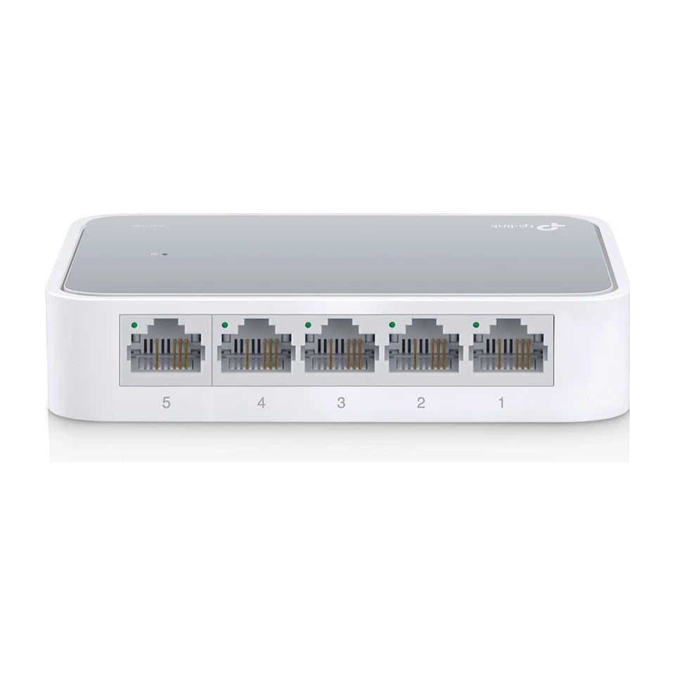 TP-Link TL-SF1005D Switch Ethernet Gestito (10/100) Bianco