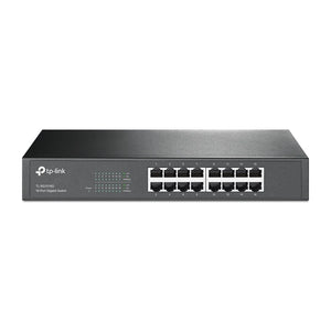 Switch di rete Gigabit da 16 porte TP-Link per desktop o montaggio a rack