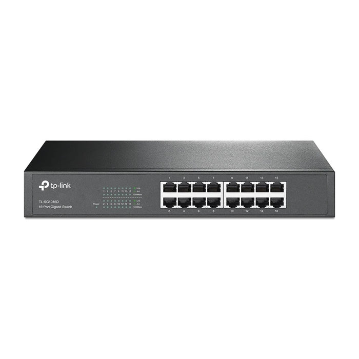 Switch di rete Gigabit da 16 porte TP-Link per desktop o montaggio a rack