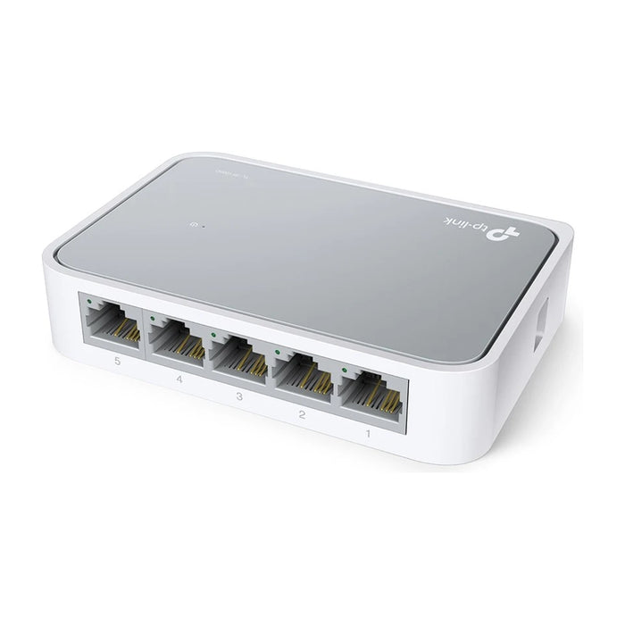 TP-Link TL-SF1005D Switch Ethernet Gestito (10/100) Bianco