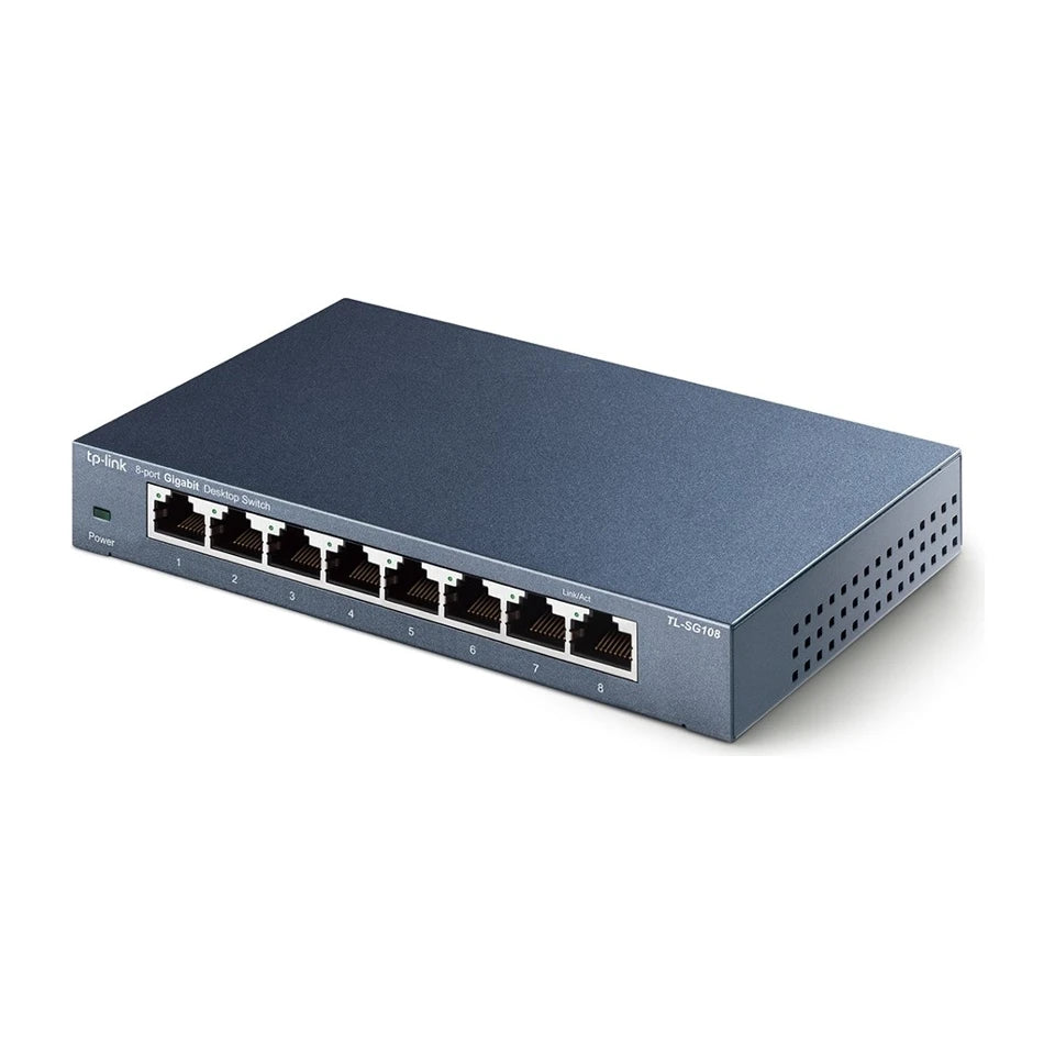 Switch di rete da scrivania TP-Link 8 porte 10/100/1000Mbps