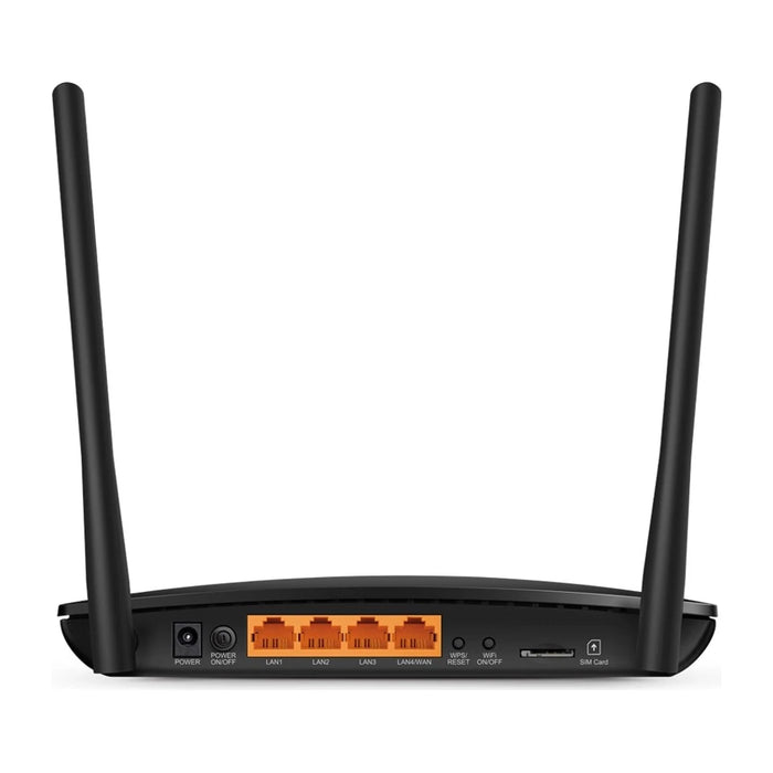 Router wireless TP-Link Archer MR200 Fast Ethernet Dual-band (2,4 GHz / 5 GHz) 4G nero